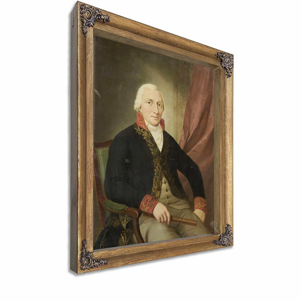 Portrait Of Albertus Henricus Wiese Governor General Of The Dutch East Indies By Ad