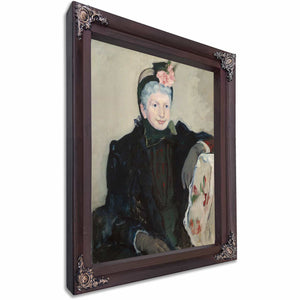 Portrait Of An Elderly Lady By Mary Cassatt