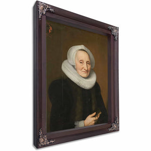 Portrait Of Belia Claesdr By Bartholomaus Sarburgh