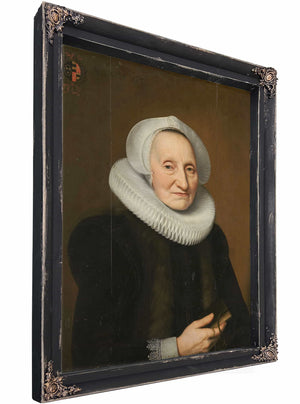 Portrait Of Belia Claesdr By Bartholomaus Sarburgh