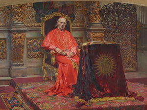 Aleksander Augustynowicz Portrait Of Cardinal Sembratowicz By Aleksander Augustynowicz