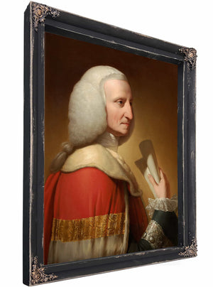 Portrait Of George First Lord Lyttelton By Benjamin West