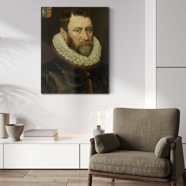 Adriaen Thomasz Key Portrait Of Jacob Bas Claesz By Adriaen Thomasz Key