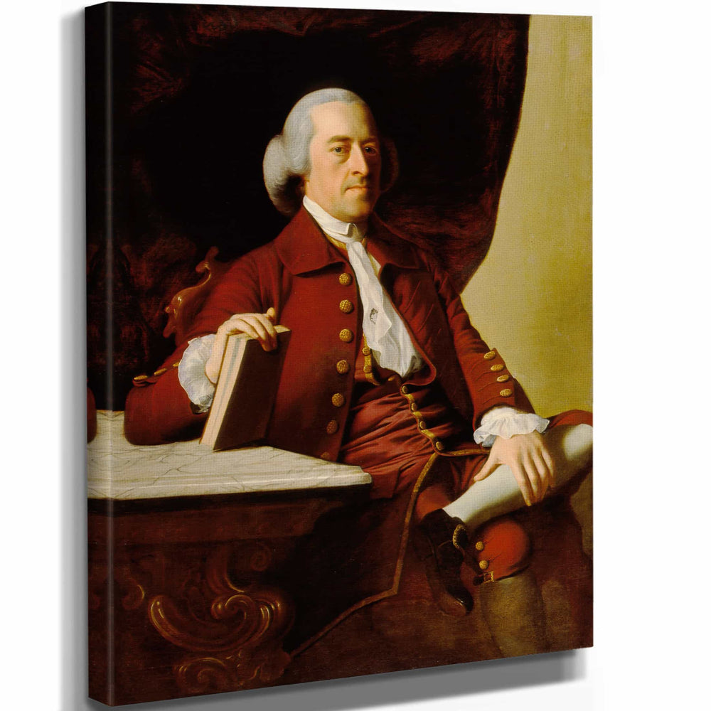 John Singleton Copley 11" x 14" / Stretched Canvas Wrap Portrait Of Joseph Scott By John Singleton Copley