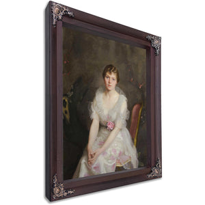 Portrait Of Louise Converse By William Mcgregor Paxton