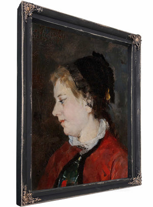 Portrait Of Madame Sisley By Mary Cassatt