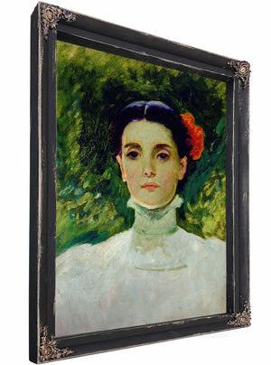 Portrait Of Maggie Wilson By Frank Duveneck