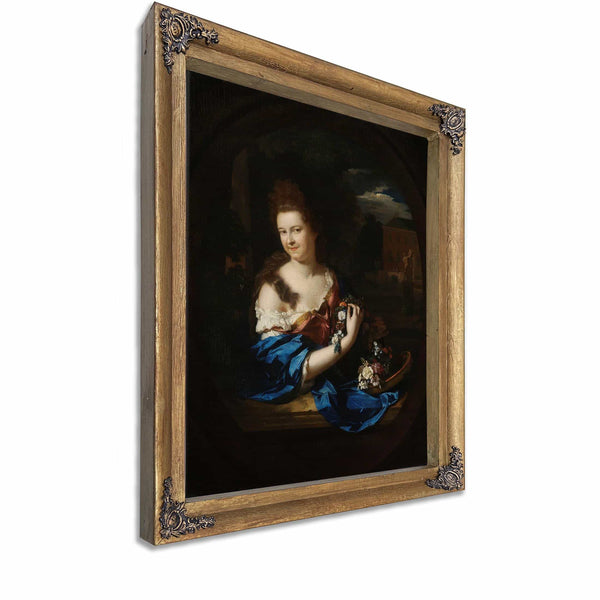 Portrait Of Margaretha Rendorp Wife Of Jan Van De Poll By Adriaen Van Der Werff