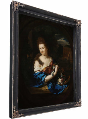 Portrait Of Margaretha Rendorp Wife Of Jan Van De Poll By Adriaen Van Der Werff