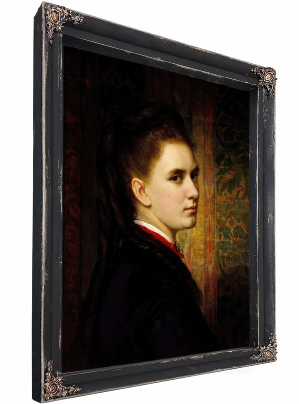 Portrait Of Maria Healy Artists Daughter By George Peter Alexander Healy