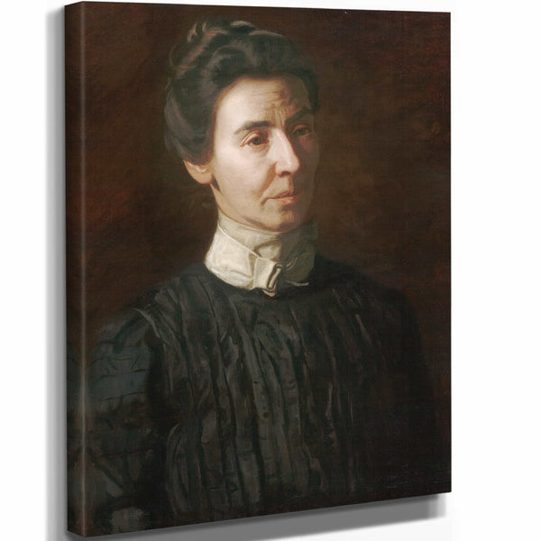 Thomas Eakins 11" x 14" / Stretched Canvas Wrap Portrait Of Mary Adeline Williams By Thomas Eakins