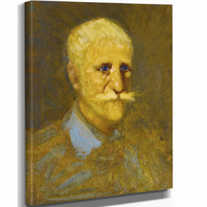 George Luks 11" x 14" / Stretched Canvas Wrap Portrait Of Maurice Prendergast By George Luks