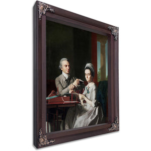 Portrait Of Mr And Mrs Thomas Mifflin By John Singleton Copley