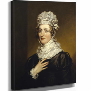 Portrait Of Mrs John Trumbull By John Trumbull