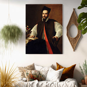 Caravaggio Portrait Of Pope Urban Viii By Caravaggio