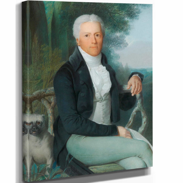 Daniel 11" x 14" / Stretched Canvas Wrap Portrait Of Prussian Statesman Prince Karl August Von Hardenberg In Park By Daniel