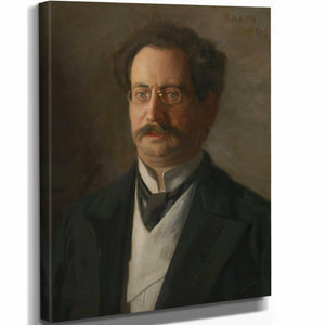 Thomas Eakins 11" x 14" / Stretched Canvas Wrap Portrait Of Samuel Myers By Thomas Eakins