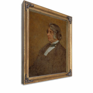 Portrait Of Senator Charles Sumner By William Page