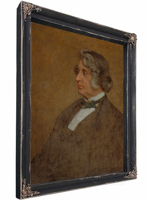 Portrait Of Senator Charles Sumner By William Page