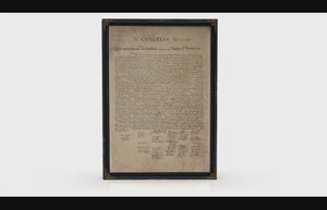 Framed Declaration of Independence | Bella Frye