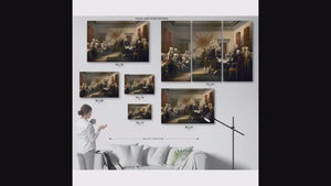 Declaration of Independence Art Print: Howard Chandler Christy Painting, Patriotic Wall Decor