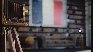 Malaysia Flag Wall Art - Vintage Malaysia Flag Sign Weathered Wood Style on Canvas