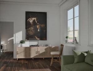 Annunciation by Caravaggio | Museum Art Print