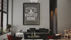 Salem Candle Co Sign framing and finish video
