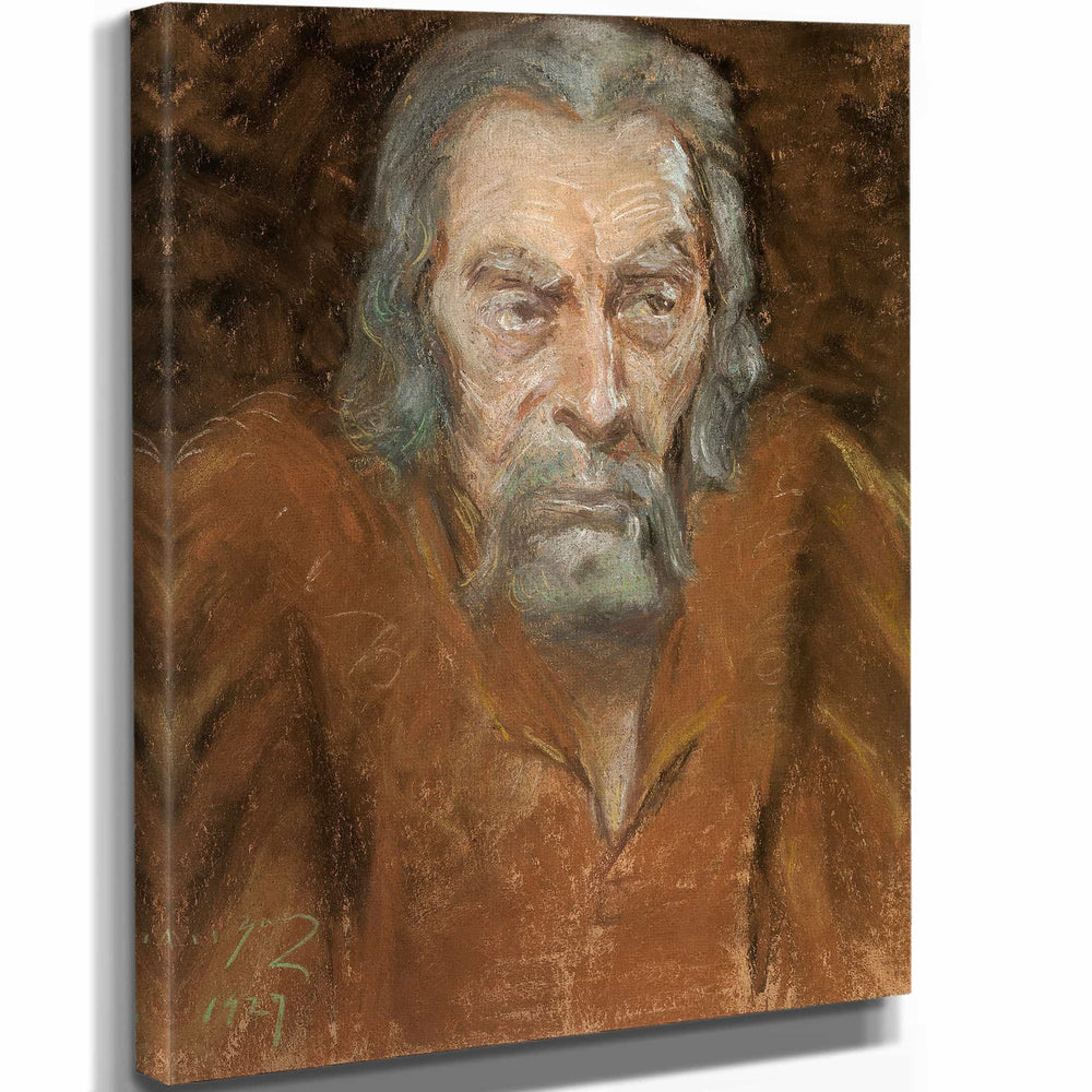 Alice Pike Barney 11" x 14" / Stretched Canvas Wrap R D Shepherd As Shylock By Alice Pike Barney