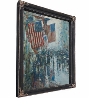 Rainy Day Fifth Avenue By Childe Hassam