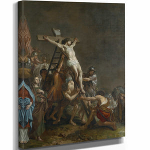 Adriaen Backer Raising Of The Cross By Adriaen Backer