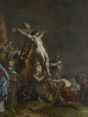 Adriaen Backer Raising Of The Cross By Adriaen Backer