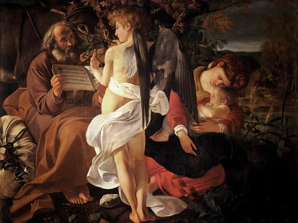 Caravaggio Rest On The Flight Into Egypt By Caravaggio