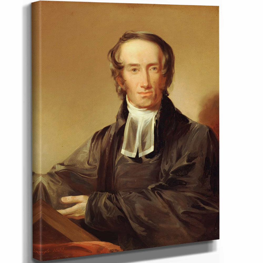 John Neagle 11" x 14" / Stretched Canvas Wrap Reverend Gregory Townsend Bedell By John Neagle