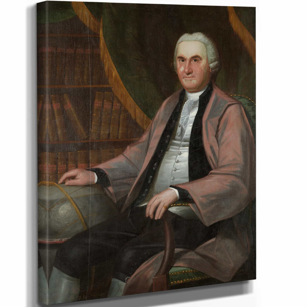 Ralph Earl 11" x 14" / Stretched Canvas Wrap Reverend Nehemiah Strong By Ralph Earl