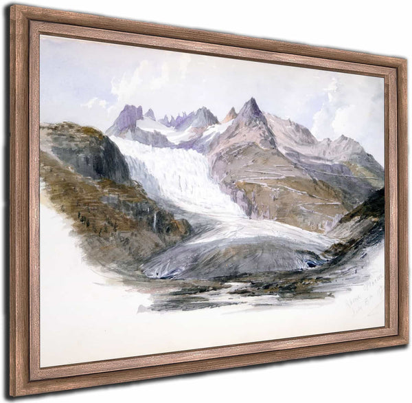 Rhone Glacier By John Singer Sargent