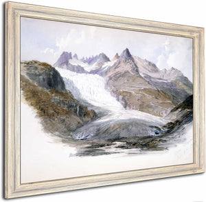 Rhone Glacier By John Singer Sargent