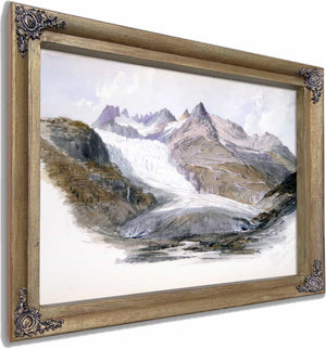 Rhone Glacier By John Singer Sargent