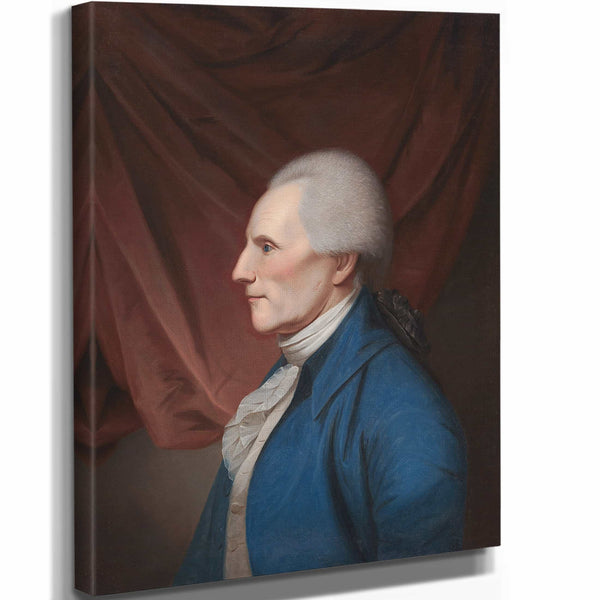 Charles Willson Peale 11" x 14" / Stretched Canvas Wrap Richard Henry Lee By Charles Willson Peale