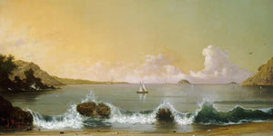 Martin Johnson Heade Rio De Janeiro Bay By Martin Johnson Heade