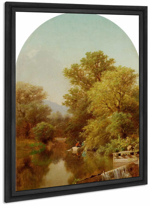 River Landscape By Albert Fitch Bellows