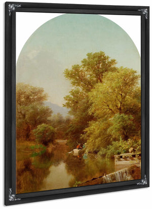 River Landscape By Albert Fitch Bellows