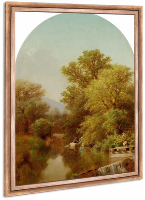 River Landscape By Albert Fitch Bellows