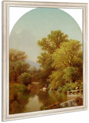 River Landscape By Albert Fitch Bellows