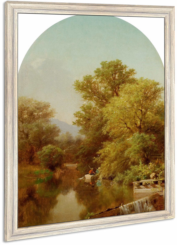 River Landscape By Albert Fitch Bellows