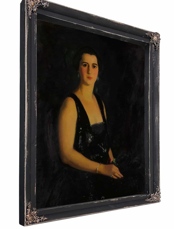 Portrait Of Mrs Arthur Bond Cecil By Robert Henri