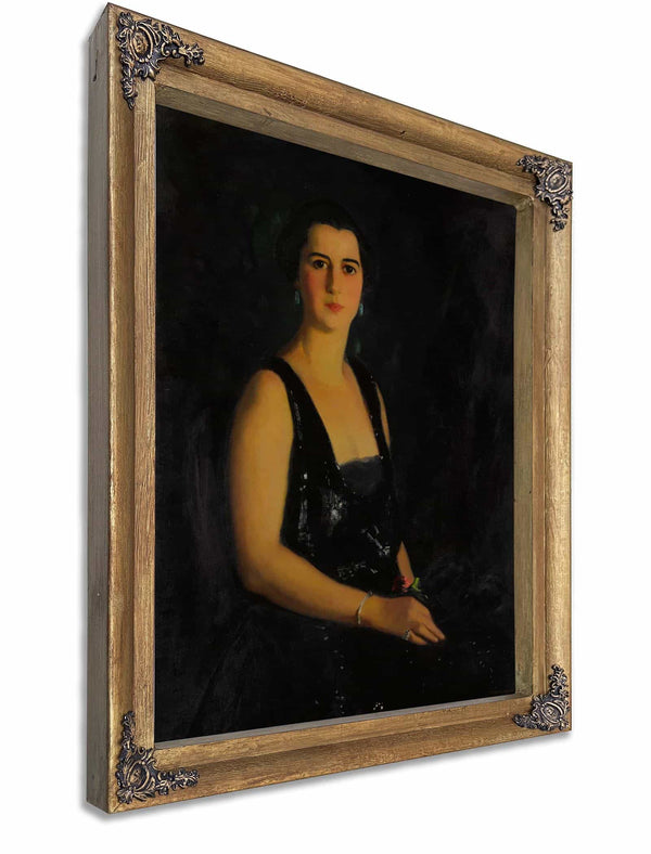 Portrait Of Mrs Arthur Bond Cecil By Robert Henri