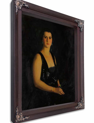 Portrait Of Mrs Arthur Bond Cecil By Robert Henri