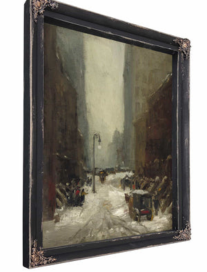 Snow In New York By Robert Henri