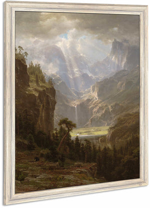 Rocky Mountains Landers Peak By Albert Bierstadt